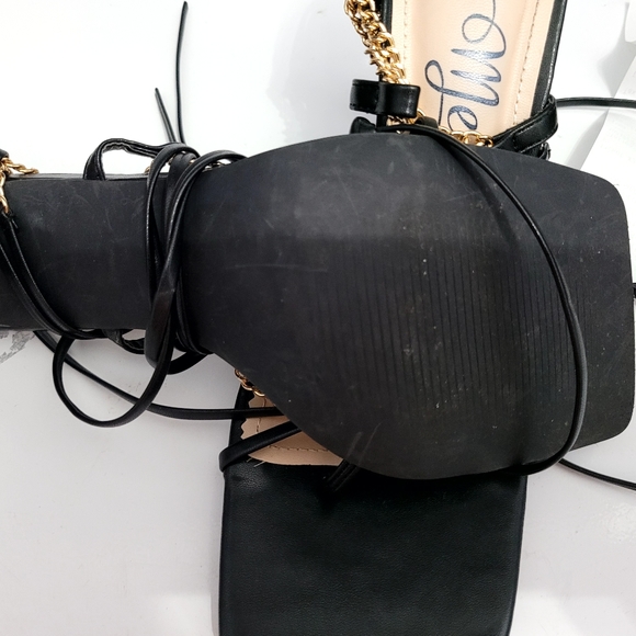 So me boohoo square toe laced up heels - Picture 4 of 4